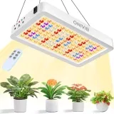 ONIVIB LED Grow Vollspektrum Pflanzenlampe (240 LEDs, 75W) für 19,99 € inkl. Prime-Versand (statt 39,99 €)