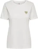 Only Damen Einfarbiges T-Shirt Onlkita (Gr. S-Xl) Für 10,97 € Inkl. Prime-Versand (Statt 14,99 €)
