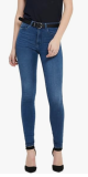 ONLY Female Skinny Jeans ONLROYAL Blau (Hohe Taille Skinny Fit Jeans) für 16,65 € inkl. Prime-Versand (statt 25,99 €)