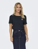 ONLY Damen Einfarbiges T-Shirt ONLKITA (Gr. S-XL)