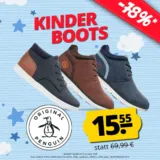 ORIGINAL PENGUIN Nobu Boots Kinder Schuhe (Gr. 29 bis 38) für 13,66€ inkl. Versand
