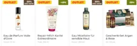 Yves Rocher: Bis zu 70 % Rabatt im Outlet + Gratis Artikel ab 10,00 € MBW