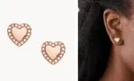 Fossil Ohrstecker Fossil Georgia Be Mine Heart JF03364791 für 15,20 € inkl. Versand (statt 27,00 €)