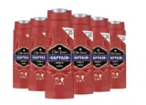 Old Spice Captain Duschgel und Shampoo für Männer 6er Pack für 8,90 € inkl. Prime-Versand (statt 15,99 €)