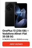 Gomibo: Oneplus 13 (256 Gb) + Vodafone Allnet-Flat 35 Gb 5G Für 34,99 € / Monat + 93,94 € Einmalig