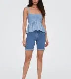 ONLY Female Jeans-Shorts ONLRAIN Mittlere Taille Eng anliegend Jeans-Shorts (Gr. XS bis L)