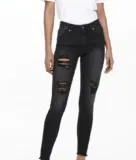 Only Damen Blush Skinny Jeans Verwaschenes Schwarz für 20,98€ inkl. Versand (statt 41€)