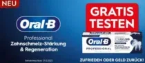 Oral-B PROFESSIONAL Zahnschmelzstärkung & -regeneration Gratis Testen