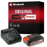 Original Einhell Starter Kit 2 5 Ah Akku und Ladegerät Power X-Change
