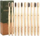 Oukzon Bambus Zahnbürsten 10er-Pack ab 6,49 € inkl. Prime-Versand