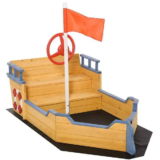 Outsunny Piratenschiff Sandkasten für 95,92 € inkl. Versand