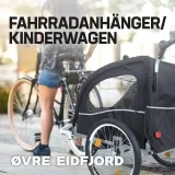 Øvre Eidfjord Alpström 2-in-1 Fahrradanhänger Kinderwagen (3 Farben)
