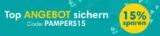 15 % Rabatt auf Pampers Premium mit Code „PAMPERS15“ + 10% Spar Abo-Vorteil bei Amazon