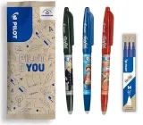 Pilot Frixion Ball X One Piece + 1 Set Mit 3 Blauen Minen + 4 Sticker (Limitierte Auflage One Piece –  Schwarz Blau Rot) Für 10,69 € Inkl. Prime-Versand (Statt 14,99 €)