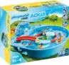 PLAYMOBIL 1.2.3 70267 Fröhliche Wasserbahn mit Kurbel für den Wasserstrudel, Brücke und verstecktem Wasserkanal (ab 1,5 Jahren) für 39,99 € inkl. Versand (statt 54,98 €)