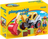 PLAYMOBIL 1.2.3. 70125 Schaufelbagger mit Anhängerkupplung für 13,49  € inkl. Prime-Versand (statt 17,15 €)