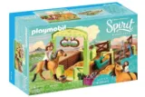 PLAYMOBIL DreamWorks Spirit 9478 Pferdebox Lucky & Spirit