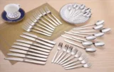 40-teilige Besteck-Set aus Edelstahl