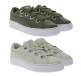 PUMA Platform Kiss Leather Sneaker für 25,98€ inkl. Versand