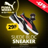 PUMA Suede Bloc Sneaker 381183-02 (Gr. 39 bis 47) für 33,94 € inkl. Versand