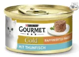 PURINA GOURMET Gold Raffiniertes Ragout Katzenfutter nass mit Thunfisch 12er Pack (12 x 85g) ab 5,02 € inkl. Prime-Versand