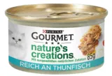 PURINA GOURMET Nature’s Creation Katzennassfutter in Gelee naturbelassen, Thunfisch, 12er Pack (12 x 85g) ab 8,45 € inkl. Prime-Versand (statt 14,48 €)