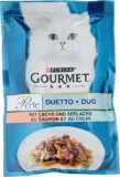 PURINA GOURMET Perle Erlesene Streifen mit Lachs und Seelachs 26er Pack (26 x 85g) ab 8,92 € inkl. Prime-Versand