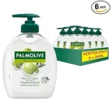 Palmolive Seife Naturals Olive & Milch – flüssige Handseife (6x300ml)