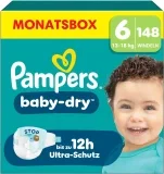 Pampers Baby-Dry Größe 6 148 Windeln (13kg-18kg)