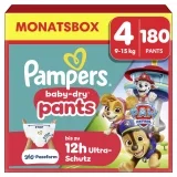 Pampers Baby-Dry Pants Paw Patrol Edition Größe 4 (180 Windeln)