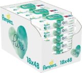 Pampers Baby Feuchttücher Aqua Pure 864 Tücher (18 x 48) für 15,71 € inkl. Prime-Versand