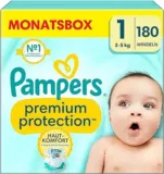 Pampers Premium Protection Baby Windeln Größe 1 ab 28,25 € inkl. Prime-Versand