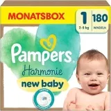 Pampers Harmonie Windeln Größe 1 (180 Windeln 2Kg-5Kg Sanfter Hautschutz) Ab 34,15 € Inkl. Prime-Versand (Statt 43,00 €)