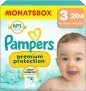 Pampers Premium Protection Größe 3 (6kg – 204 Windeln) ab 38,20 € inkl. Prime-Versand (statt 55,00 €)