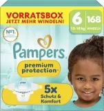 Pampers Premium Protection Größe 6 168 Windeln