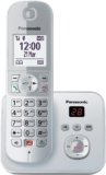 Panasonic KX-TG6861GS Schnurlostelefon mit Anrufbeantworter (Bis zu 1.000 Telefonnummern sperren, übersichtliche Schriftgröße, lauter Hörer, Voll-Duplex Freisprechen) – für 34,99 € inkl. Versand (statt 49,98 €)