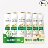 Pantene Pro-V Glattes Seidenshampoo für krauses und stumpfes Haar (6x250ml) für 9,51 € inkl. Prime-Versand (statt 20,00 €)