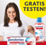 Gratis Testen: Parodontax Zahnfleisch Active Repair Zahnpasta oder Mundspülung