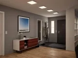 Paulmann LED Deckenleuchte Panel Smart Home Zigbee (225x225mm, Weiß,8,5W)