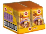 Pedigree Hundesnacks Hundeleckerli Schmackos 4 Sorten, 216 Stück (18 x 12 Stück) ab 11,29 € inkl. Prime-Versand(statt 20,00 €)