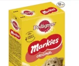 12 x 500g Pedigree Markies Trios Hundekeks mit 3 verschiedenen Füllungen ab 8,91 € (Prime)
