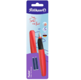 Pelikan 814805 Füller Twist Feder M in Fiery Red (für Rechts- und Linkshänder) für 5,99 € inkl. Prime-Versand (statt 8,99 €)