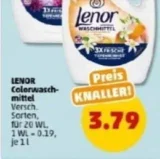 Penny ab 08.07. –  Lenor Waschmittel Flüssig 20 WL für nur 1,79€ mit Coupon🧼💸