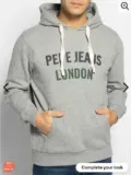 Pepe Jeans Hoodie Nevito , grau für 27,85 € inkl. Versand (statt 40,00 €)