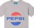 Pepsi Logo Herren T-Shirt in Grau für 8,99 € inkl. Versand