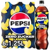 Pepsi Zero Zucker Lemon 6er Pack (6 x 1.25 l)