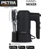 Petra PT5613BMBLKVDE Handmixer für 16,22 € inkl. Prime-Versand (statt 31,87 €)