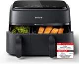 Philips Airfryer Dual Basket 3000 Serie Heißluftfritteuse NA350/00 (9L)