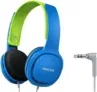 Philips SHK2000BL/00 Over Ear Kinder Kopfhörer (Farbige LED-Leuchten, 85dB Lautstärkebegrenzung, Geräuschisolierendes) für 12,99 € inkl. Prime-Versand (statt 18,20 €)