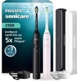Philips Sonicare Series 3100 Elektrische Zahnbürste HX4072/42 2er Set